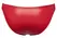 Svenjoyment Red Shiny Men's Briefs with Black Lace M