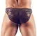NEK Men's Stretch Lace Briefs Black M - Breathable Comfort Fit
