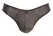 NEK Men's Briefs 2XL Neoprene Look with Rhinestone Zip Accent