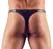 Imitate Leather Men’s String S - Black, Polyurethane Finish