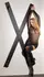 Zado Bondage Cross Black Wall-Mount Set, Adjustable Cuffs, 192x92cm