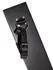 Zado Bondage Cross Black Wall-Mount Set, Adjustable Cuffs, 192x92cm