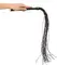 ZADO Corduroy Leather Flogger 70 cm - Professional Impact Tool