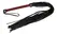 ZADO Leather Flogger Red & Black Handle 76cm