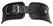 ZADO Bondage Set - Leather Collar and Adjustable Handcuffs, Black