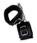 ZADO Leather Handcuffs Black - Adjustable, Softly Padded, Premium Leather