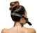 ZADO Intimate Silicone System Adjustable Leather Head Strap Black