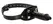 ZADO Intimate Silicone System Adjustable Leather Head Strap Black