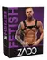ZADO Leather Chest Harness Adjustable Cowhide Black Unpadded