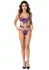 Heart Lace Teddy with Jewel - Elegant Black Bodysuit with Decorative Gem