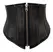 ZADO Leather Waist Cincher 51 cm - Black Lamb Nappa, Cotton Lining