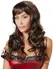 You2Toys Elegant Dark Brown Synthetic Wig with Fringe, 55 cm