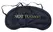Orion Mood Blindfold Satin Black/Gold Reversible Message 100% Polyester