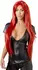 Cottelli Collection Long Straight Red Adjustable Fringe Wig 80cm