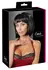 Cottelli Collection Black Chin-Length Bob Wig Adjustable 28cm