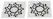 You2Toys Rhinestone Star-Shaped Body Stickers Black 1.5cm Set of 2