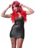 Cottelli Collection Red Long Wavy Wig 63cm Adjustable Fit