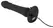 Black Velvets Anal Thruster Silicone Intimate Machine with Suction Cup 20 cm