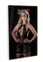 Leg Avenue 2PC Heart Lace Chemise & G-String Set, Adjustable Straps