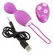 Sweet Smile RC Rotating Love Ball Silicone Pink 16cm