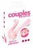 Couples Choice Intimate Vibrator 2 Motors Silicone 13.1cm Purple