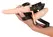 You2Toys Vibrating Double Strap-On Set, Adjustable Harness, Black