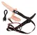 You2Toys Vibrating Double Strap-On Set, Adjustable Harness, Black