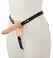 You2Toys Vibrating Strap-On System, Adjustable Harness, 15.7 cm, Black
