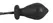 You2Toys Inflatable Vibrating Plug 7 Modes Black 12.2cm Silicone