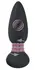 Black Velvets RC Rotating Silicone Anal Plug 14 cm with Remote Control