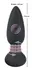Black Velvets RC Rotating Silicone Anal Plug 14 cm with Remote Control