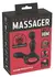You2Toys Silicone Rotating Prostate Device with Warming & Remote, Black
