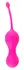 Sweet Smile RC Double Ball System Silicone Rechargeable Pink 16.4cm