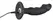Black Velvets Rechargeable Flexible Intimate Plug 14cm - 7 Modes, Black