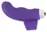 Sweet Smile Finger Model Intimate Massager Purple Silicone 9.3 cm