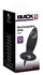 Black Velvets S Vibration Silicone Plug Rechargeable, 11cm, Black