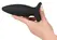 Black Velvets S Vibration Silicone Plug Rechargeable, 11cm, Black