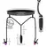 Bad Kitty Adjustable Vibrating Intimate String with Beads - Black
