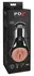 PDX Elite Compressor Vibrating Intimate Machine with Suction, 21 cm, Black