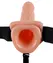 Fetish Fantasy Vibrating Strap-On System 29cm Beige Adjustable Harness