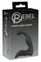 Rebel Prostate Plug Rechargeable Flexible Massager Black 14.6cm