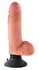 Pipedream King Cock 7'' Flexible Intimate Device with Suction Cup, Beige