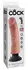 King Cock Vibrating Flexible Model 9” - Adjustable, Suction Base, Waterproof