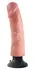 King Cock Vibrating Flexible Model 9” - Adjustable, Suction Base, Waterproof