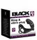 You2Toys Vibrating Silicone Plug & Ring Set, Black, 11.2 cm