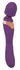 Javida Double Massager Flexible Dual-Ended Purple Silicone 21.8 cm