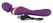 Javida Double Massager Flexible Dual-Ended Purple Silicone 21.8 cm