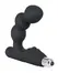 Rebel P-Spot Vibrator Curved Silicone Black 11 cm - Prostate Massager