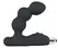 Rebel P-Spot Vibrator Curved Silicone Black 11 cm - Prostate Massager