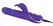You2Toys Rabbit Skater Purple Silicone Intimate Machine 23cm Waterproof